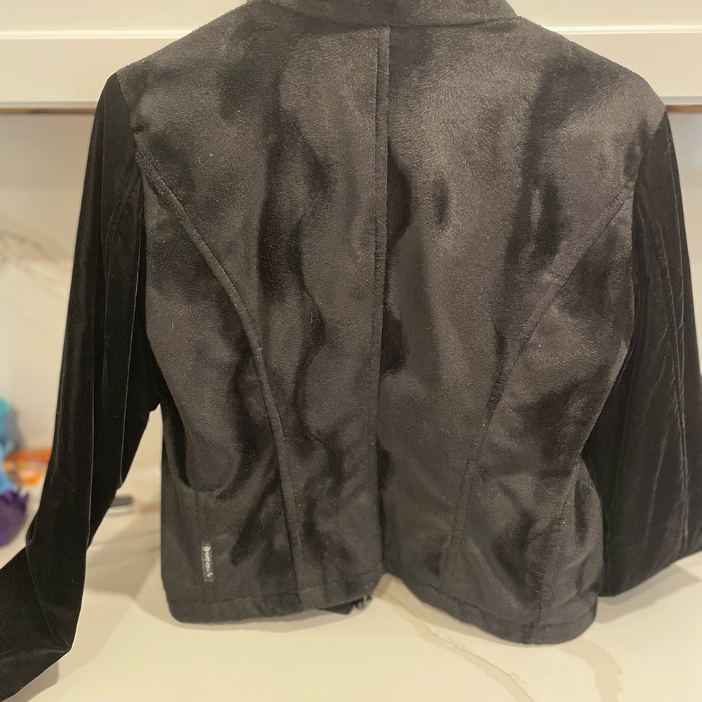 Giorgio Armani, Armani jeans black velvet waist length jacket